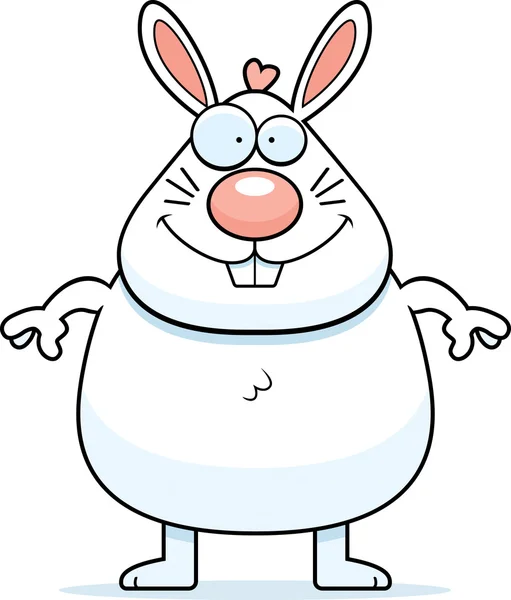 Lapin souriant — Image vectorielle