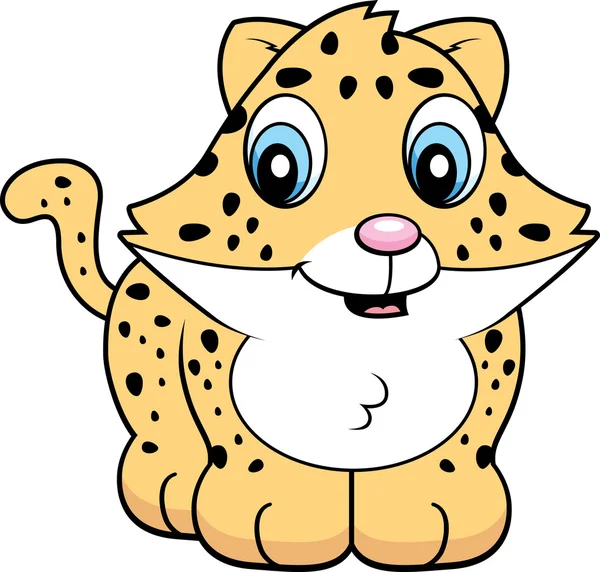 Bebé Jaguar — Vector de stock