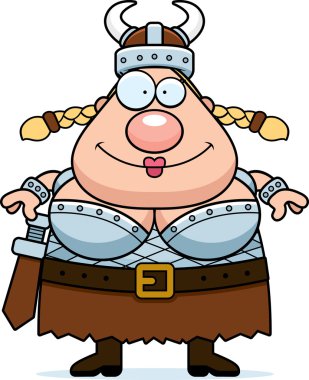 Valkyrie gülümseyen