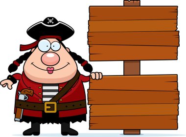 Çizgi film korsan işareti