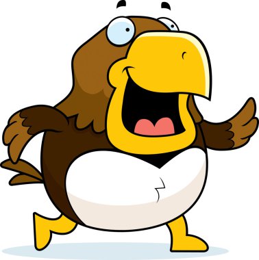 Çizgi film Şahin yürüyüş