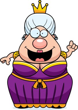 Çizgi film Kraliçe fikir