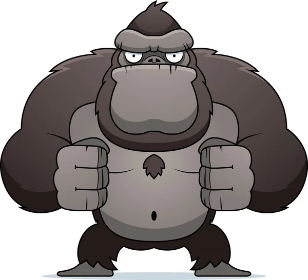 Boze gorilla — Stockvector