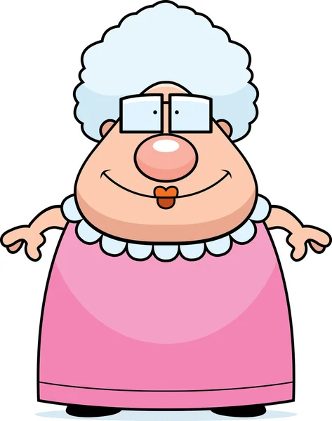 Cartoon grandma — Stock Vector © memoangeles #12138288