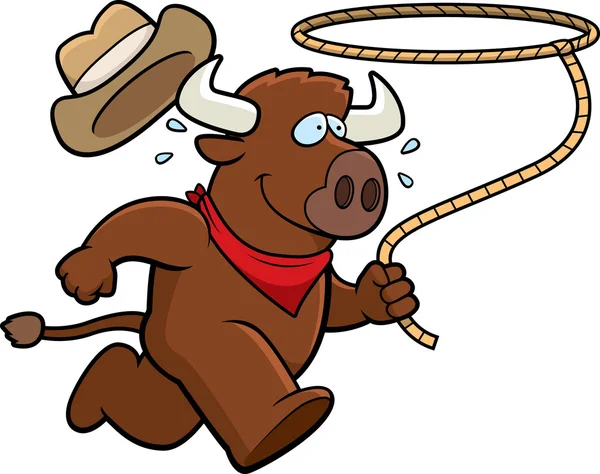 Buffalo Rodeo — Stock Vector