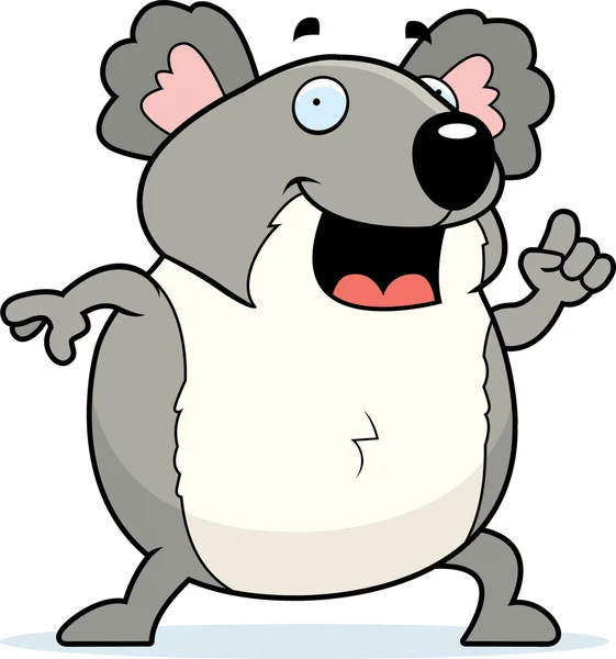 Koala idée — Image vectorielle