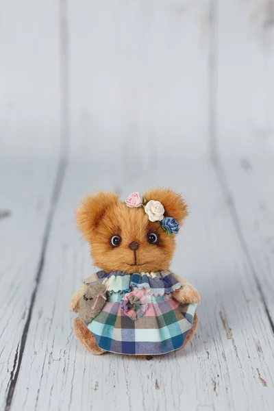 Kahverengi sanatçı ayıcık Giydir tür