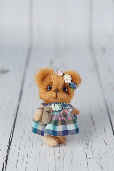 Kahverengi sanatçı ayıcık Giydir tür