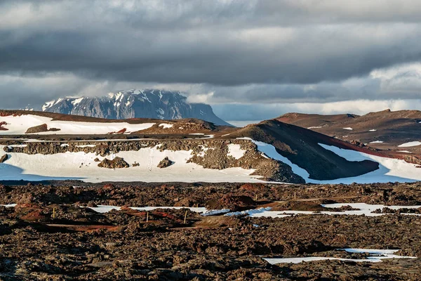 Weg Naar Mount Askja Het Noorden Van Ijsland — Stockfoto