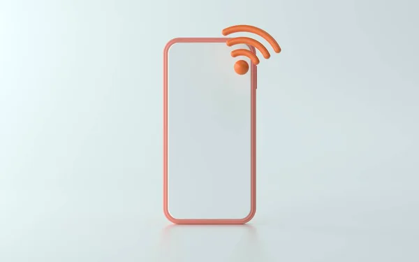 Illustration Phone Signal Icon — Stock Photo, Image