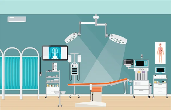 Tıbbi hastane cerrahi Operasyon odası iç.