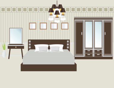 Tasarım Çift Kişilik Yatak odası.