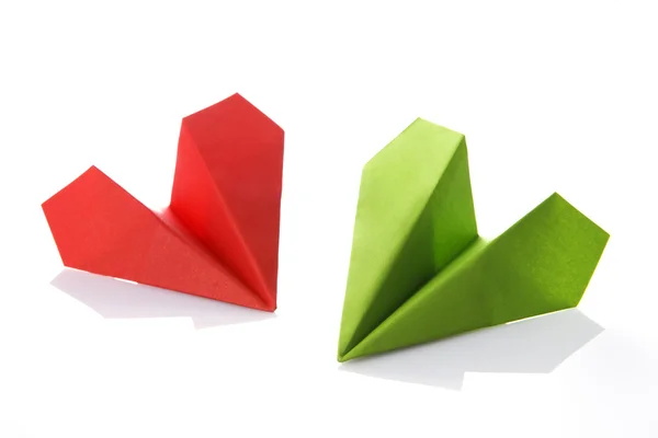 Paper plane. Start up business concept — Stock Photo, Image