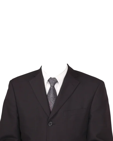 adam baş beyaz izole olmadan takım elbiseli 