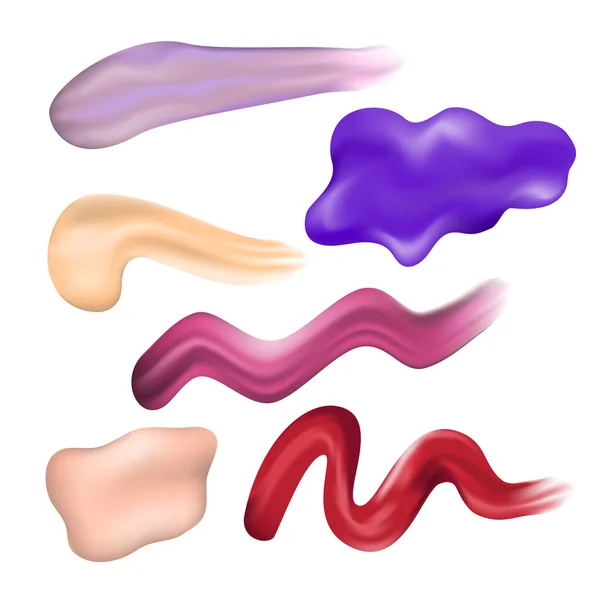 Coups de pinceau multicolores polonais — Image vectorielle