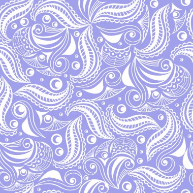 Tekstil veya zemin illüstrasyon için zarif süsleme