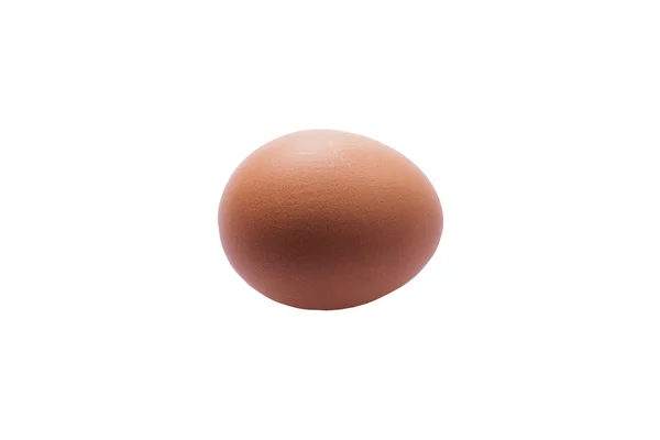 Яйцо изолировано на белом - фото со склада — стоковое фото