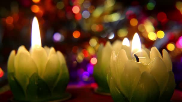 Candele celebrative 2 — Video Stock