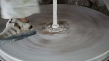 adamın ayak potters tekerlek