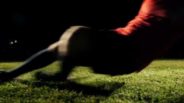 Kicks futbol oyuncu topu