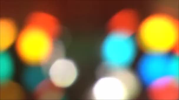 lumières colorées à la discothèque 