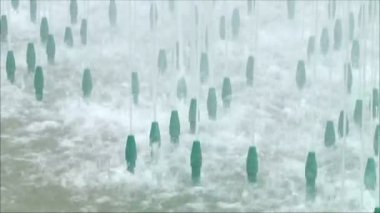 Çalışma Fountain su sıçramalarına