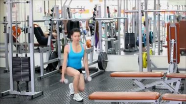 Spor salonunda kız ağız kavgası