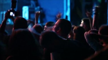 Seyirci bir rock festivalinde