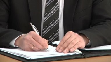 işadamı yazılı notlar