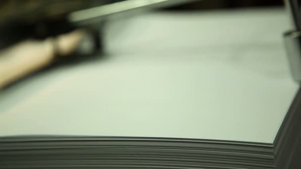 machine dans l'imprimerie 