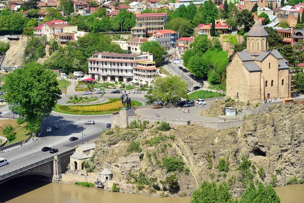 Tiflis tarihi merkezi. Georgia ülke. — Stok fotoğraf