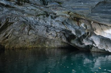 Karelia. Ruskeala. Mermer mağara. Rusya 'nın doğası. Karelia 'ya gidiyorum.