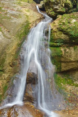 dağ şelale, uzun pozlama