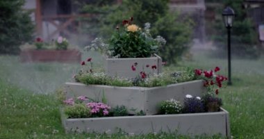 Bahçe Sulama yağmurlama sulama çim ve çiçek