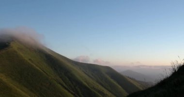 Bulutlar zaman atlamalı Pan bitti dağ