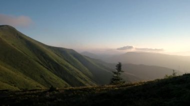 Bulutlar zaman atlamalı Pan bitti dağ