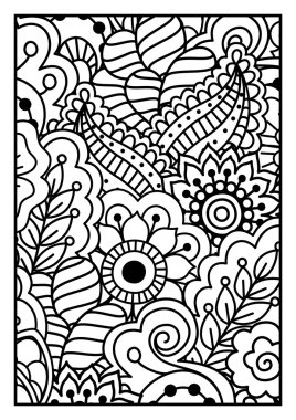 siyah ve beyaz desen.