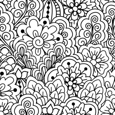 Dikişsiz siyah ve beyaz arka plan.