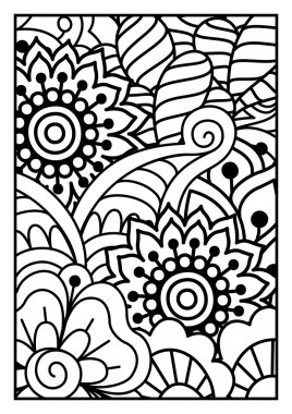 siyah ve beyaz desen. 