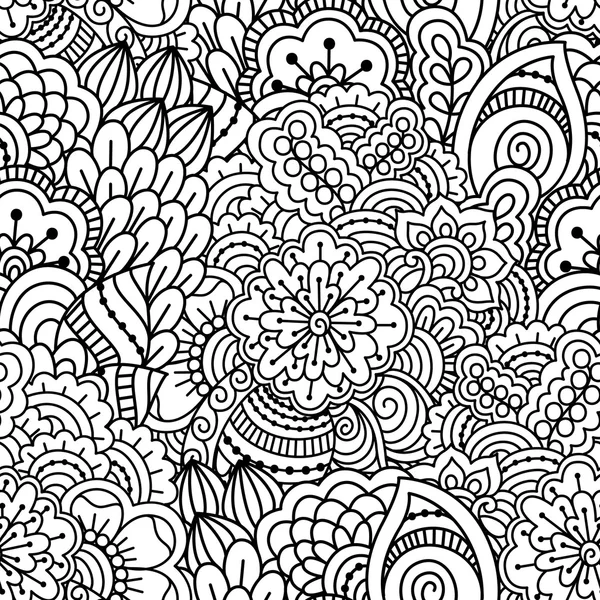 Kusursuz siyah beyaz desen.