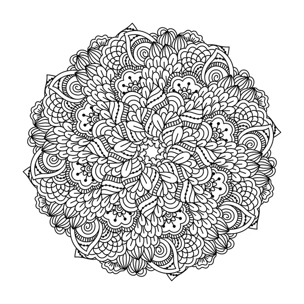 Boyama kitabı için yuvarlak öğe.