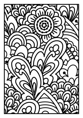 siyah ve beyaz desen.