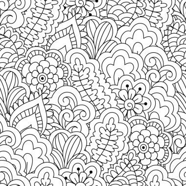 Dikişsiz siyah ve beyaz arka plan.