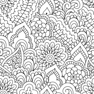 Dikişsiz siyah ve beyaz arka plan.