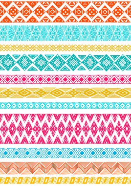 Etnik Kusursuz Desen.