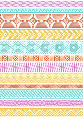 Etnik Kusursuz Desen.