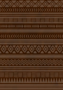 Etnik Hint desen. Aztek, navajo.