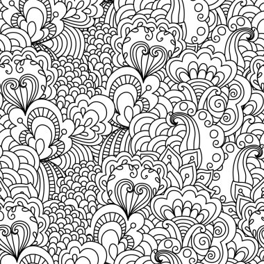 Dikişsiz siyah ve beyaz arka plan. 