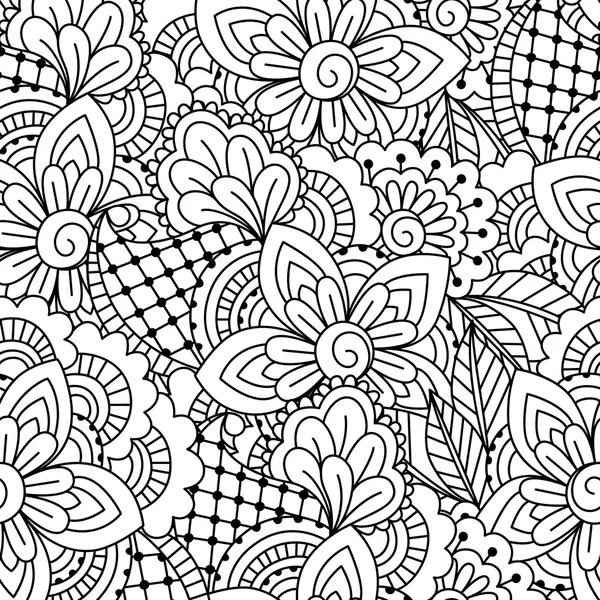 Kusursuz siyah beyaz desen.