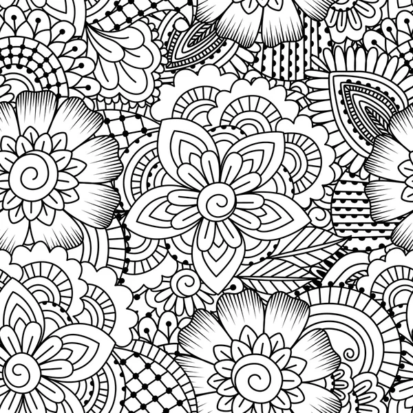 Kusursuz siyah beyaz desen.